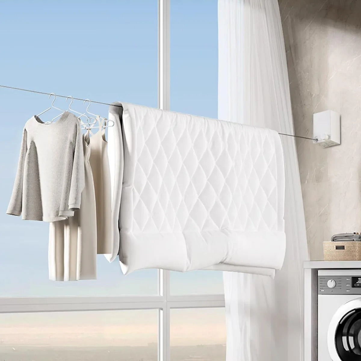 Easydry - Tendedero De Ropa Retráctil